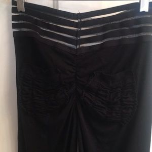 Black cute booty lounge leggings